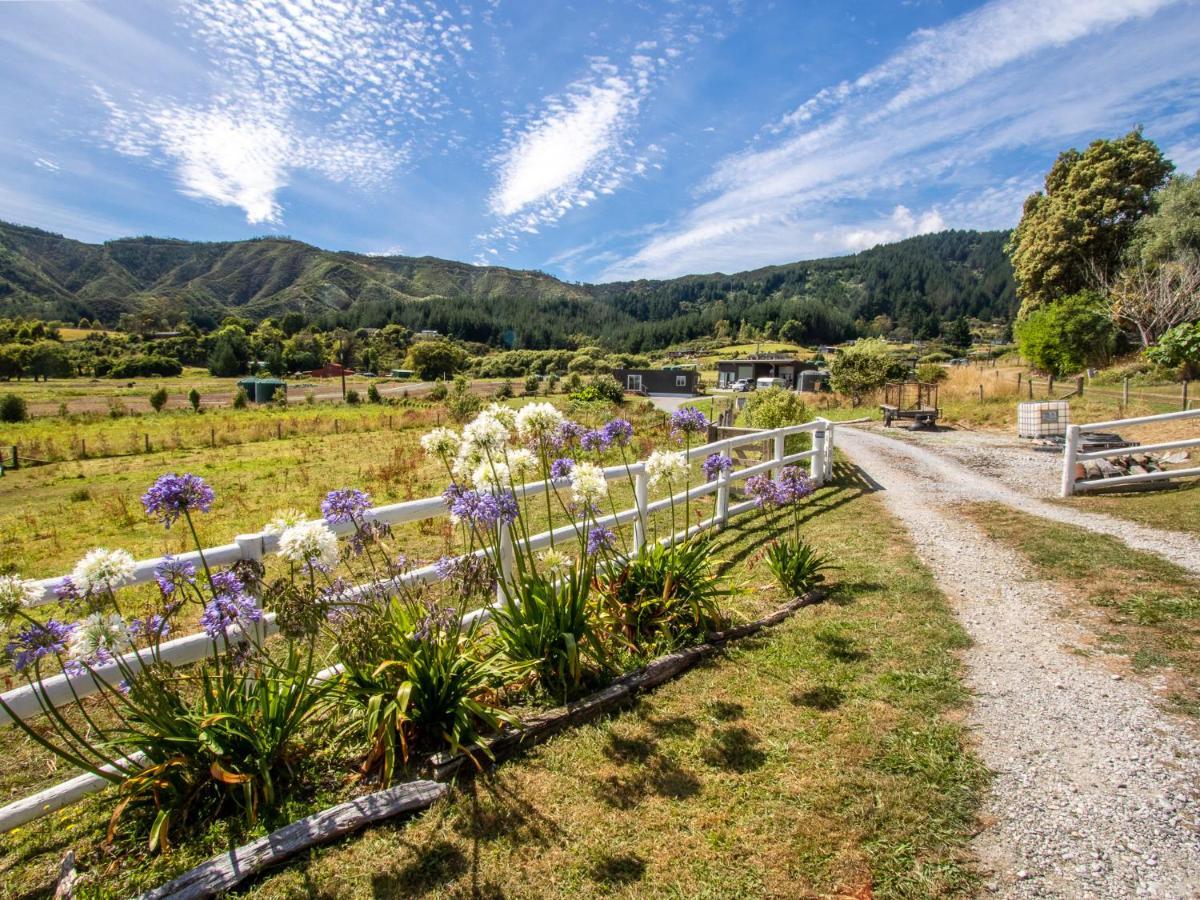 Ligar Bay Cottage - Ligar Bay Holiday Home Tarakohe ภายนอก รูปภาพ